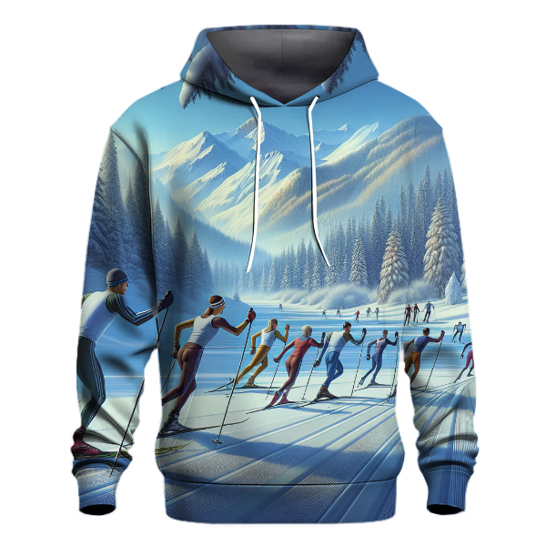 Cross-Country Skiing Hoodie