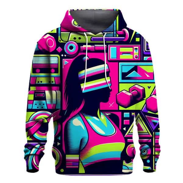 80s Workout Revival Hoodie