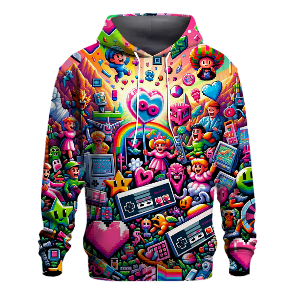 Retro Gaming Vibes Hoodie