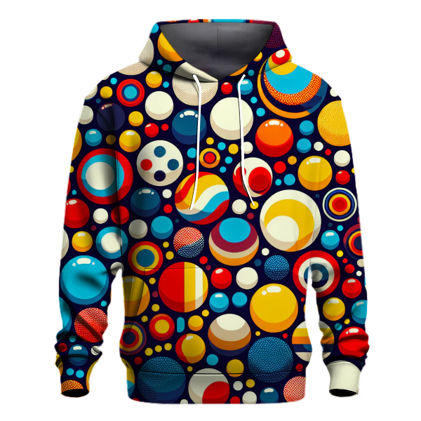 70s Retro Dots Hoodie