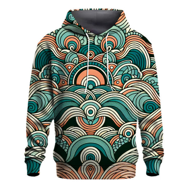 Zen Paisley Flow Hoodie