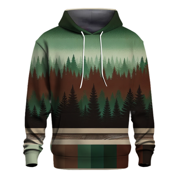 Rustic Forest Retreat Hoodie