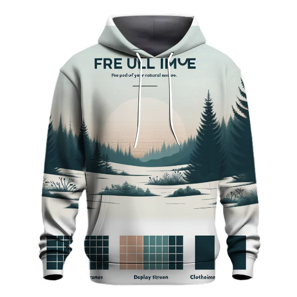 Nordic Forest Whispers Hoodie