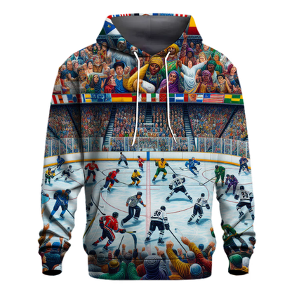 Ice Hockey Champion Spirit Hoodie