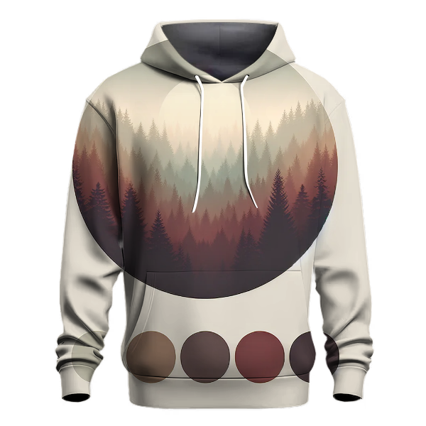 Rosewood Mist Gradient Hoodie