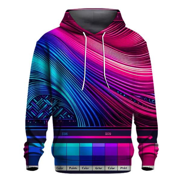 Neon Fusion Gradient Hoodie