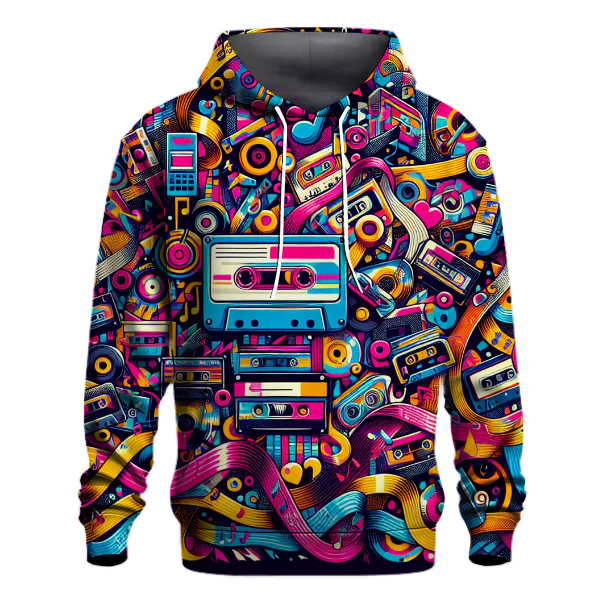 80s Retro Music Culture Hoodie