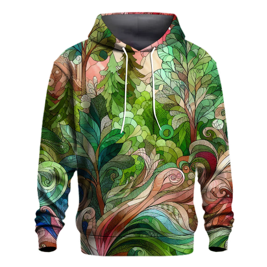 Whimsical Forest Glade Hoodie