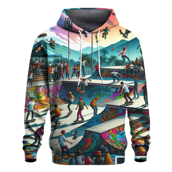 Skateboard Tricks Hoodie