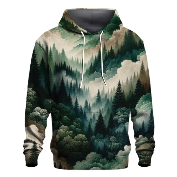 Forest Mist Serenity Hoodie