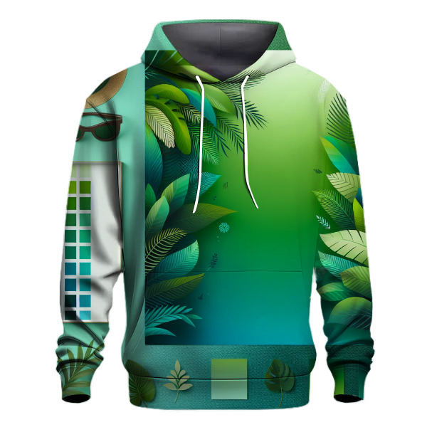 Vibrant Rainforest Hoodie