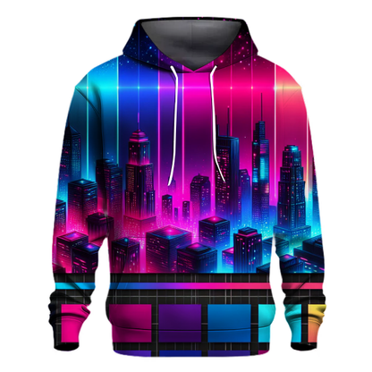 City Lights Dazzle Hoodie Hoodie Designs