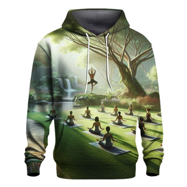 Zen Garden Yoga Hoodie