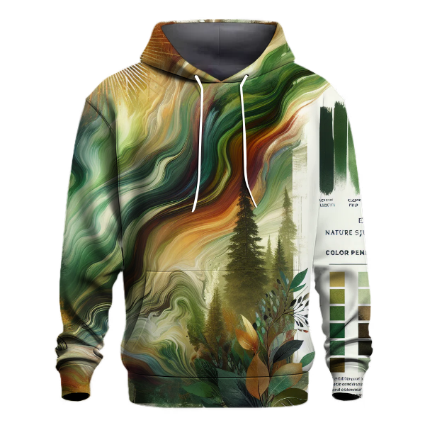 Emerald Forest Awakening Hoodie