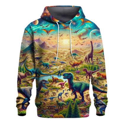 Galactic Dinosaur Expedition Hoodie