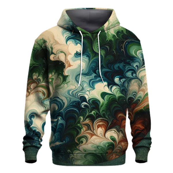 Marbled Forest Streams Hoodie