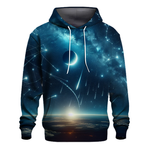 Ethereal Starry Night Dreamscape Hoodie