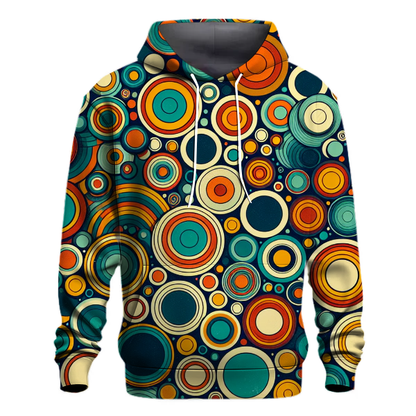 Retro Circle Graphics Hoodie