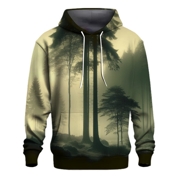 Elegant Forest Shadows Hoodie