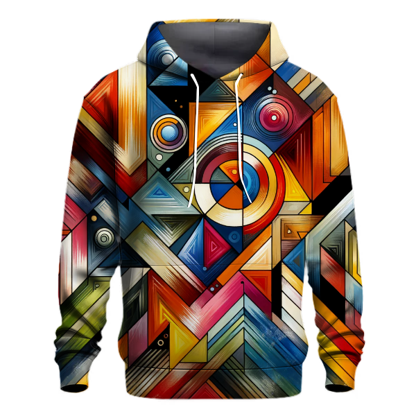 Abstract Geometric Harmony Hoodie