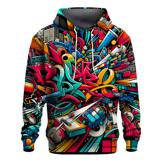 Classic Hip Hop Graffiti Hoodie