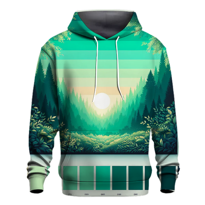 Mint Forest Canopy Hoodie