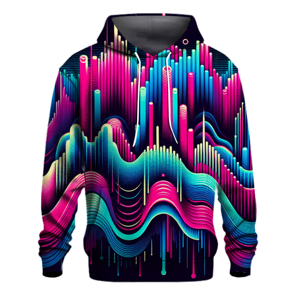 80s Wave Sound Hoodie