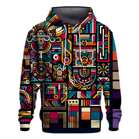 Abstract Aztec Revival Hoodie