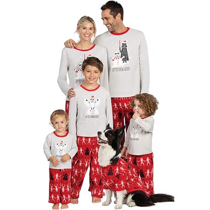 Festive Star Wars Christmas Pajamas Set Dog