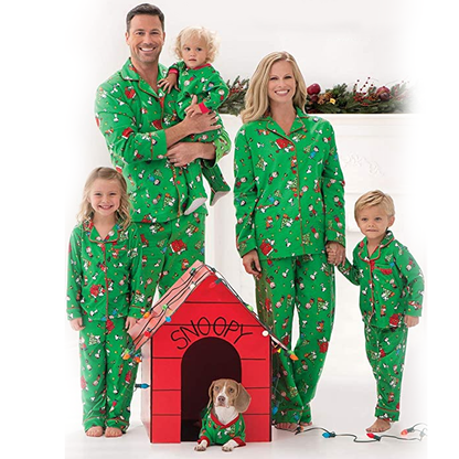 Charlie Brown Christmas Festival Pajamas Set