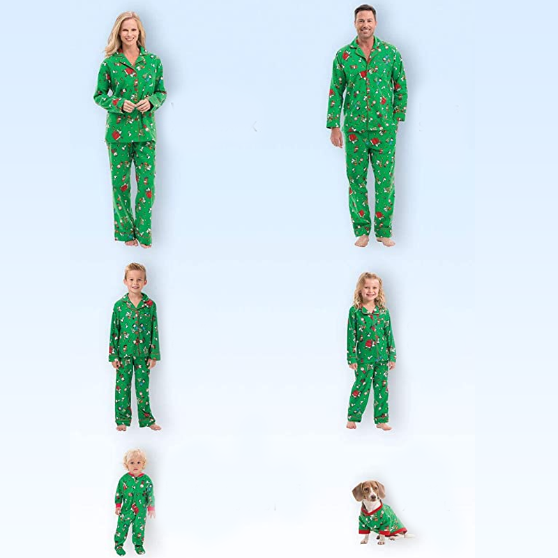 Charlie Brown Christmas Festival Pajamas Set