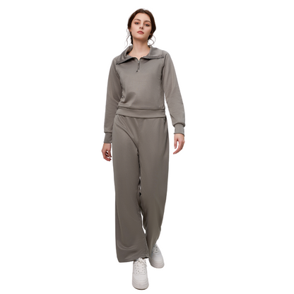 Solid Color Loungewear Set For Women