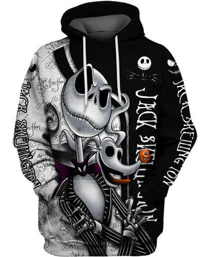 Black Jack Skellington Hoodie 6XL