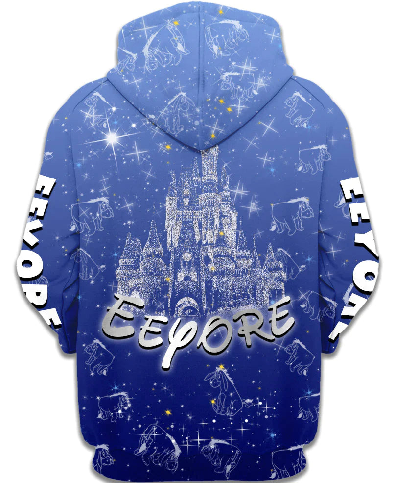 Eeyore Zip Up Hoodie