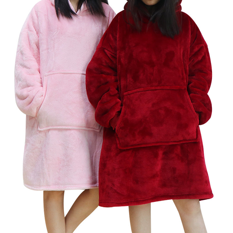 The Original Sherpa Fleece Blanket Hoodie