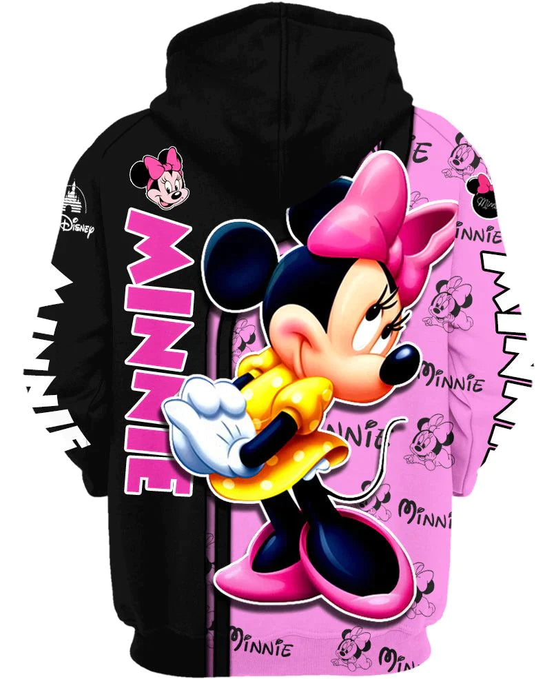 Minnie Mouse Zip Up Hoodie