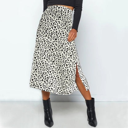 Boho Printed Midi Skirt For Women